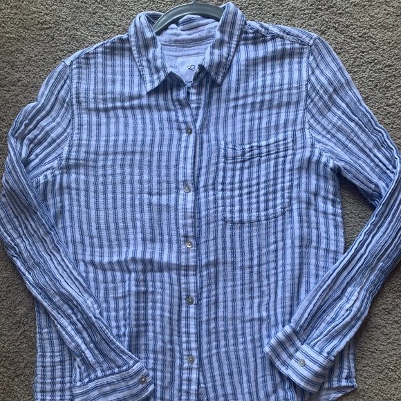 Rails Tops - Rails button down long sleeve blouse